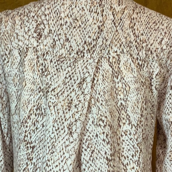 BCBGeneration Snakeskin Print Top - EUC - Picture 3 of 6